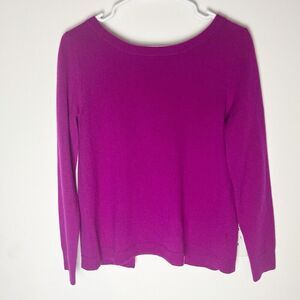 Banana Republic x Todd & Duncan 100% Scottish Cashmere Sweater Purple Ti…​